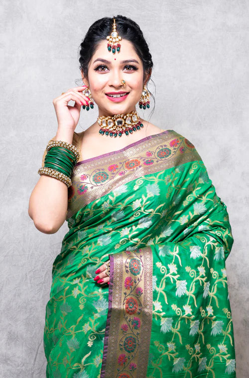 Banarasi Cotton Silk Saree