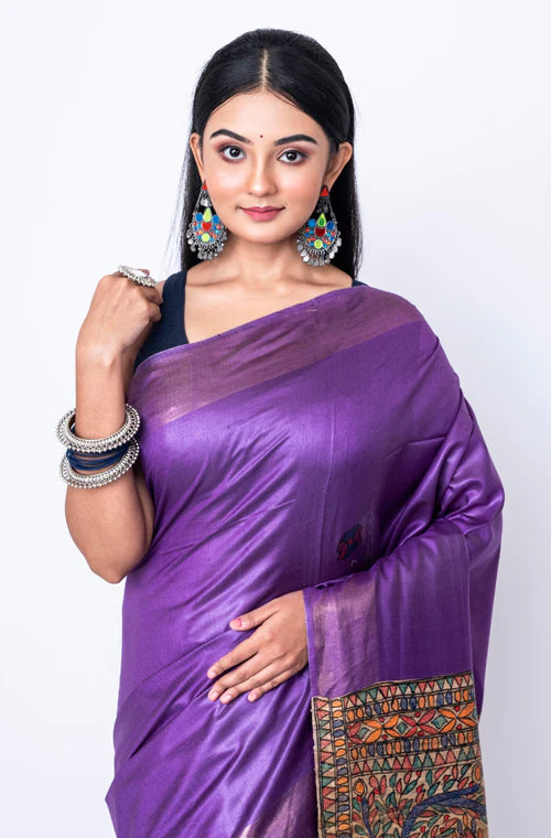 Bhagalpuri Silk Saree