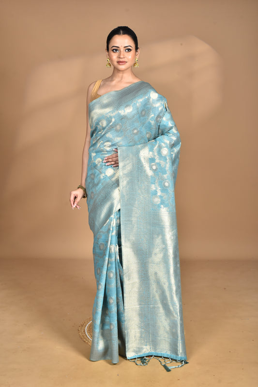BANARASI SILK CHANDERI SAREE