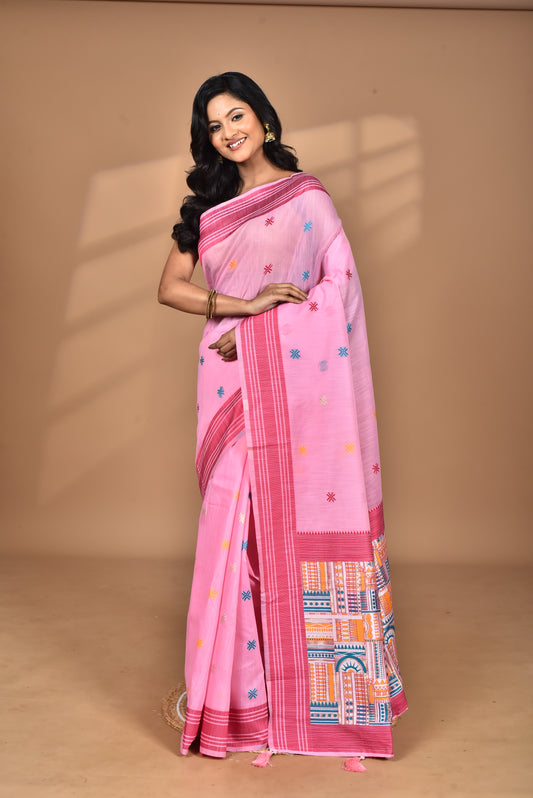 WOMEN DESIGN CHANDERI SILK SAREE