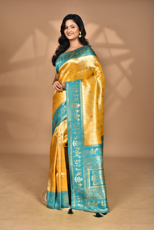 WOMEN DESIGN TWO SAI SILK SAREE