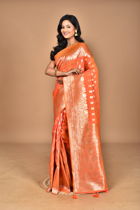 HEAVY KOLHAPURI STONE WORK SAREE