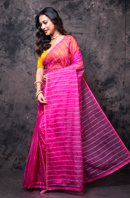 ORGANZA SAREES