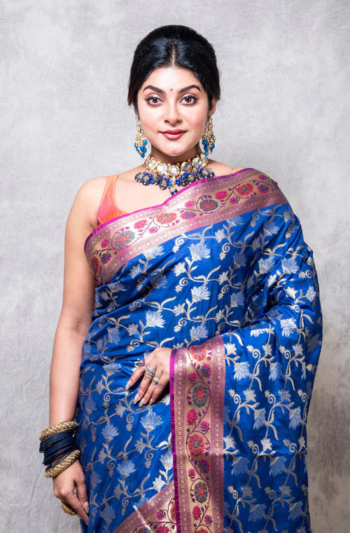 Banarasi Cotton Silk Saree