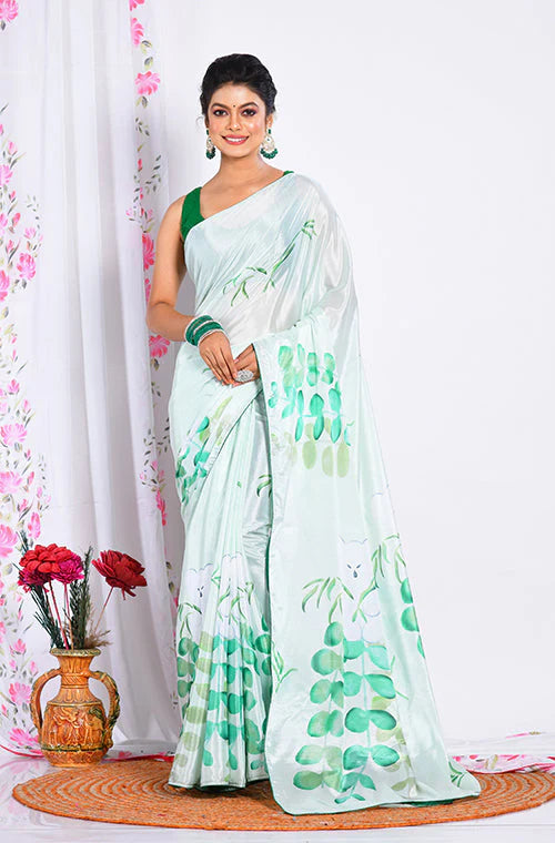 Semi Chiffon Saree