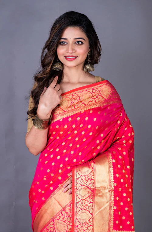 Banarasi Zari Buti Saree