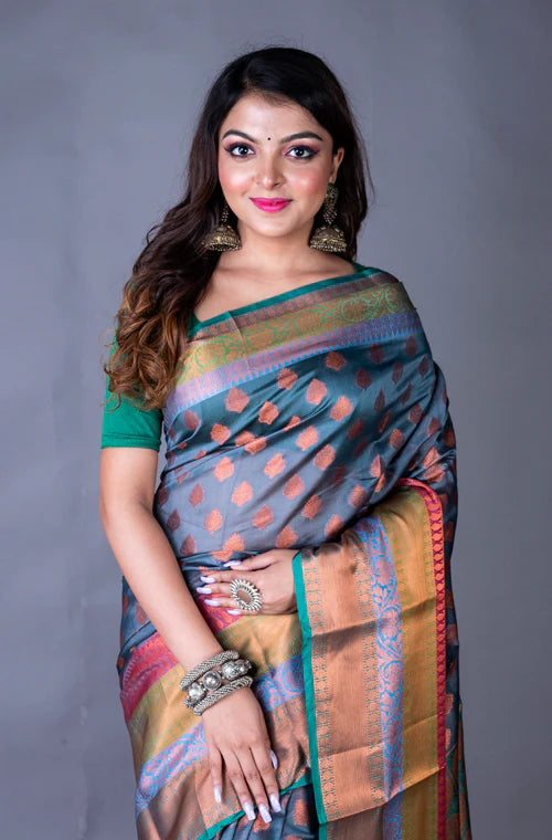 South Chanderi Silk Saree