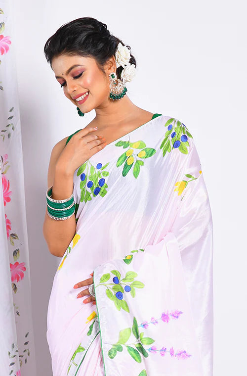 Semi Chiffon Saree