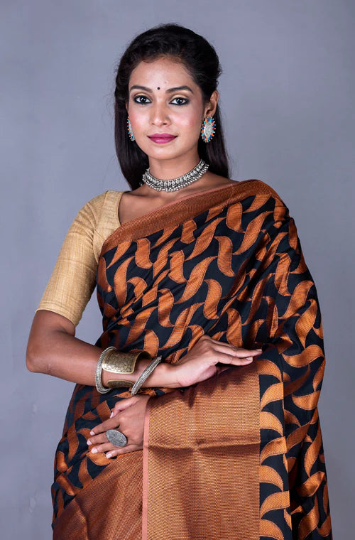 South Chanderi Silk Saree