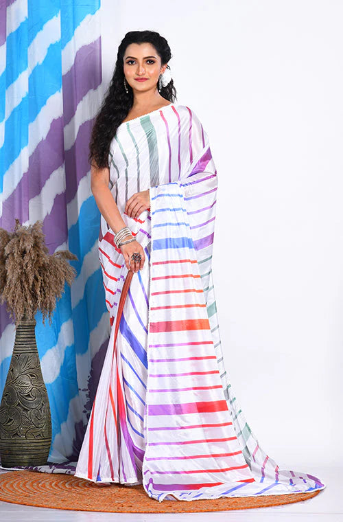 Semi Chiffon Saree