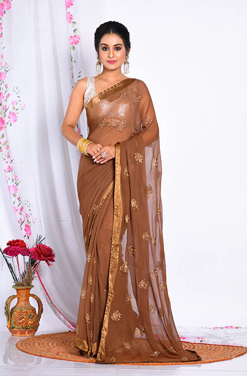 Chiffon Saree