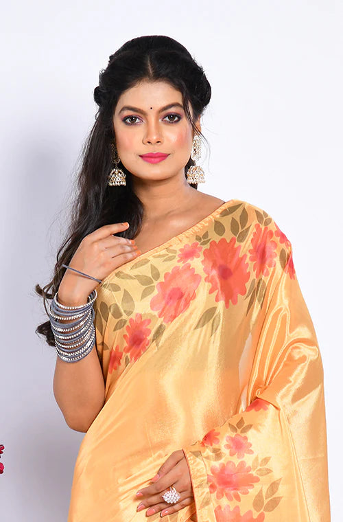 Semi Chiffon Saree