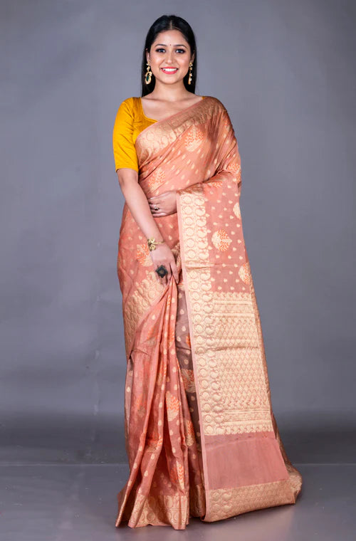 Banarasi Zari Pan Work Saree