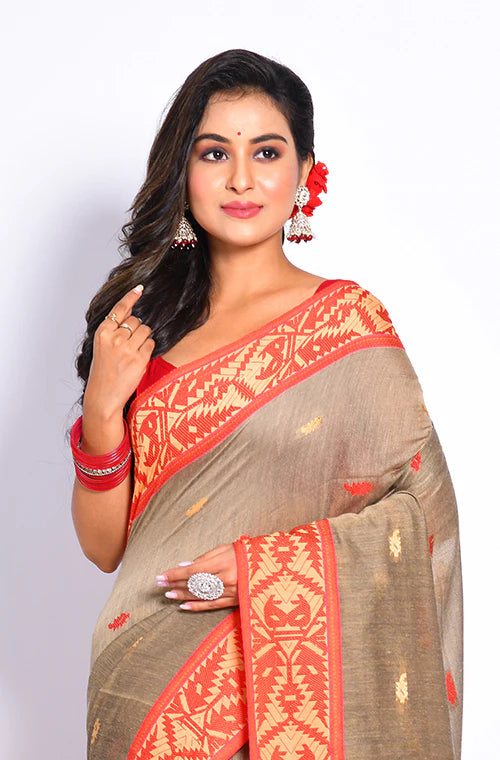 Cotton Handwoven Saree