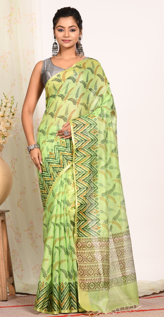 Hand Block Printed Sarees