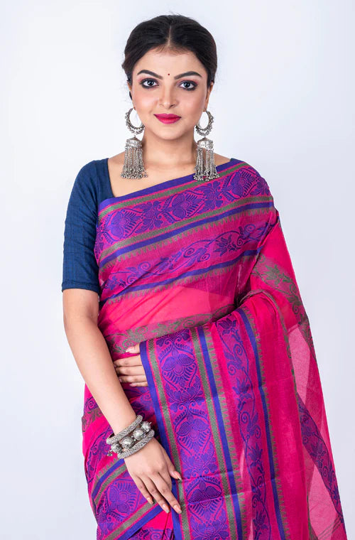 Bengal Cotton Tant Saree