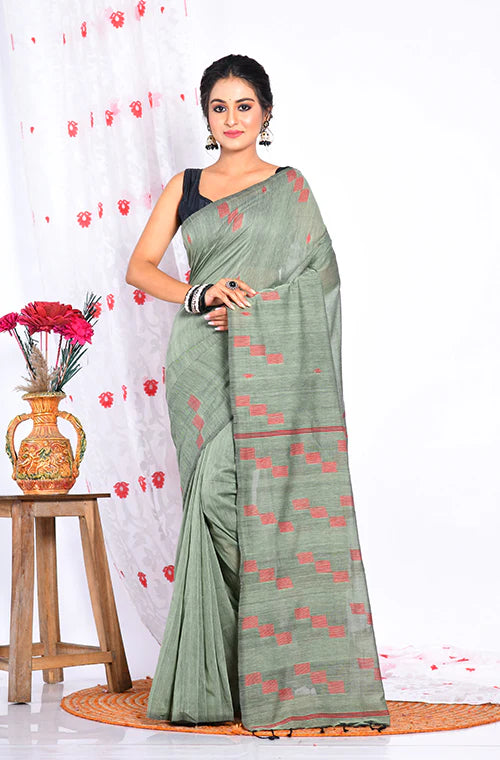 Cotton Handloom Saree