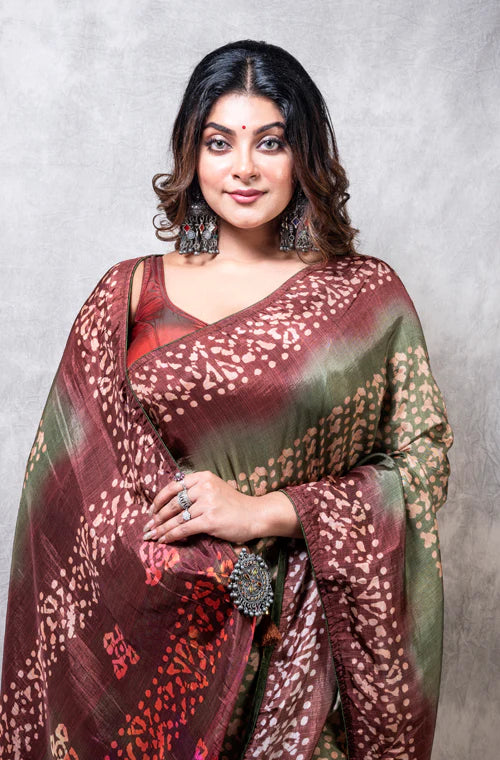 Russian Silk Saree