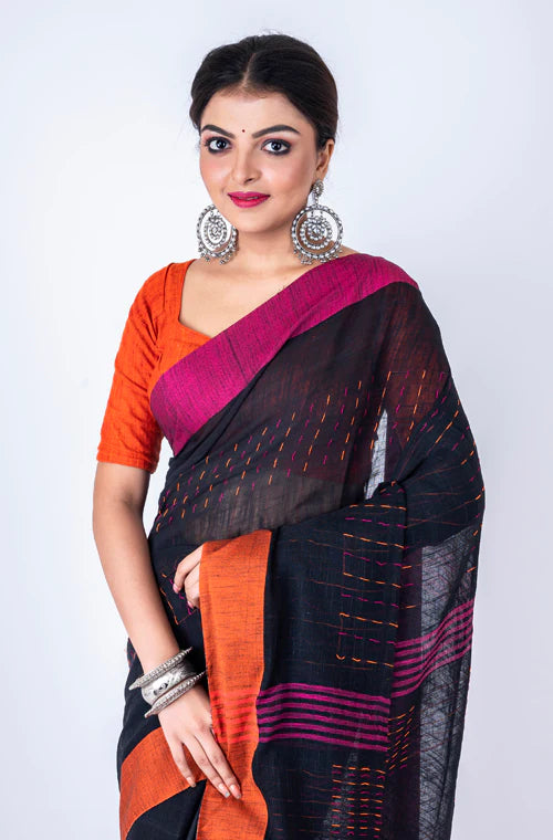 Bengal Handloom Cotton Saree