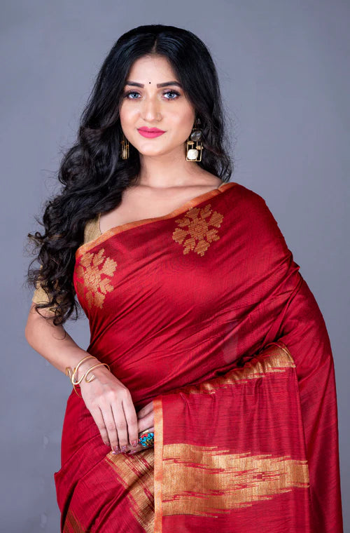 South Chanderi Silk Saree