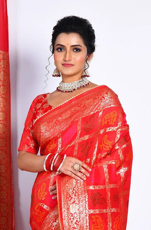 Dola Silk Zari Saree