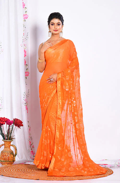 Chiffon Saree