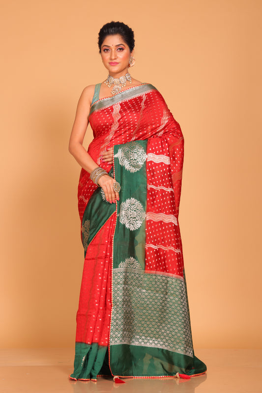 South Silk Woven Saree