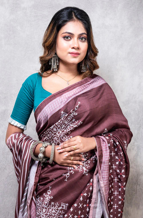 Dola Silk Printed Saree