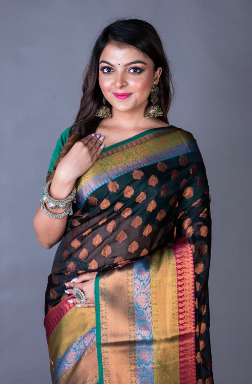 South Chanderi Silk Saree