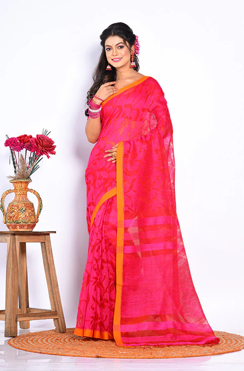 Pure Matka Silk All Over Work Saree