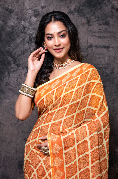 Georgette Saree