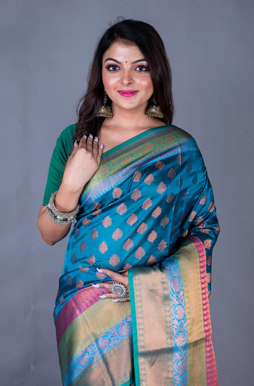 South Chanderi Silk Saree