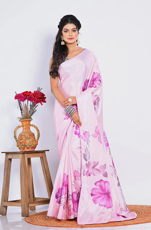 Semi Chiffon Saree