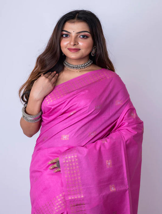 Bhagalpur Zari Work Saree