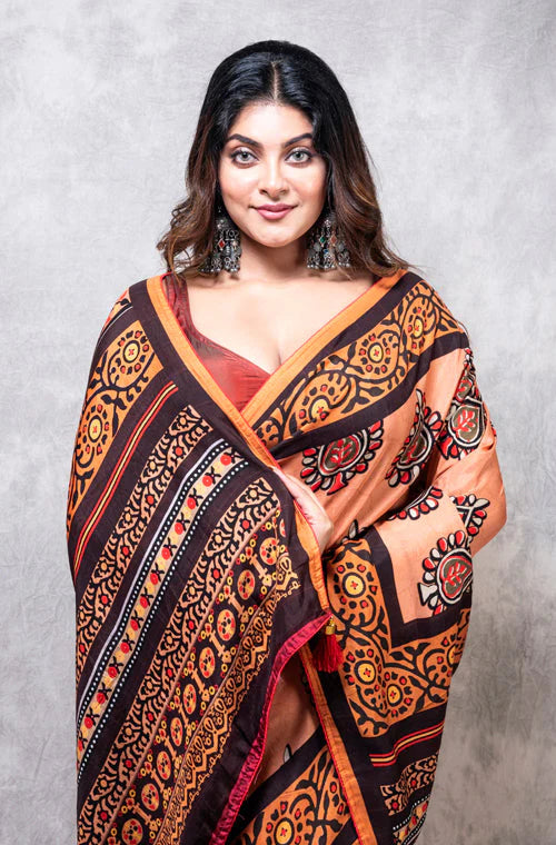 Dola Silk Printed Saree