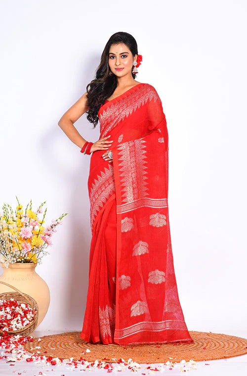 Linen Saree