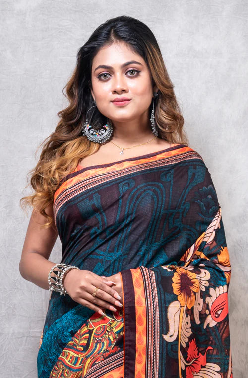 Dola Silk Printed Saree