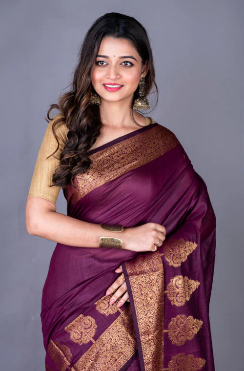 South Chanderi Silk Saree