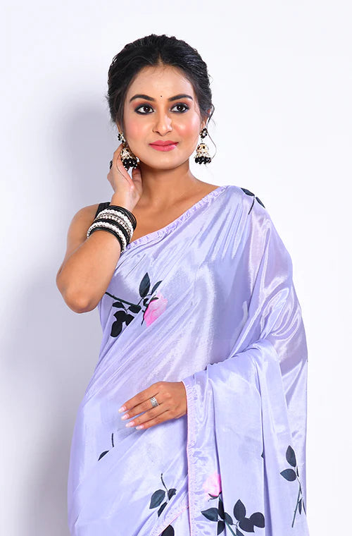 Semi Chiffon Saree