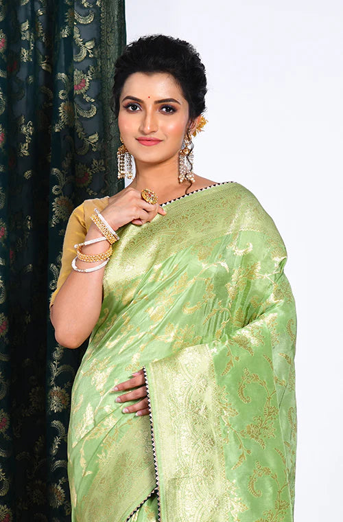 Russian Silk Zari Saree