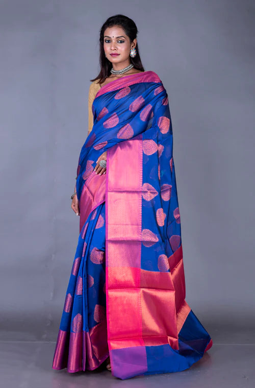 Banarasi Fancy Zari Border Saree