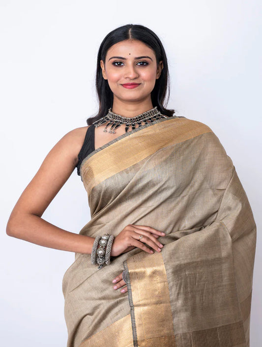 Bhagalpur Chanderi Silk Saree