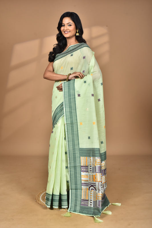 WOMEN DESIGN CHANDERI SILK SAREE