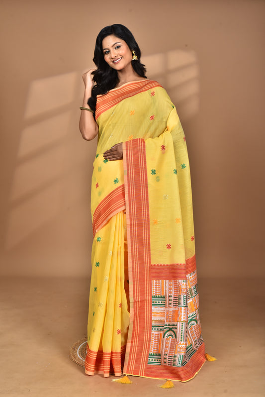 WOMEN DESIGN CHANDERI SILK SAREE