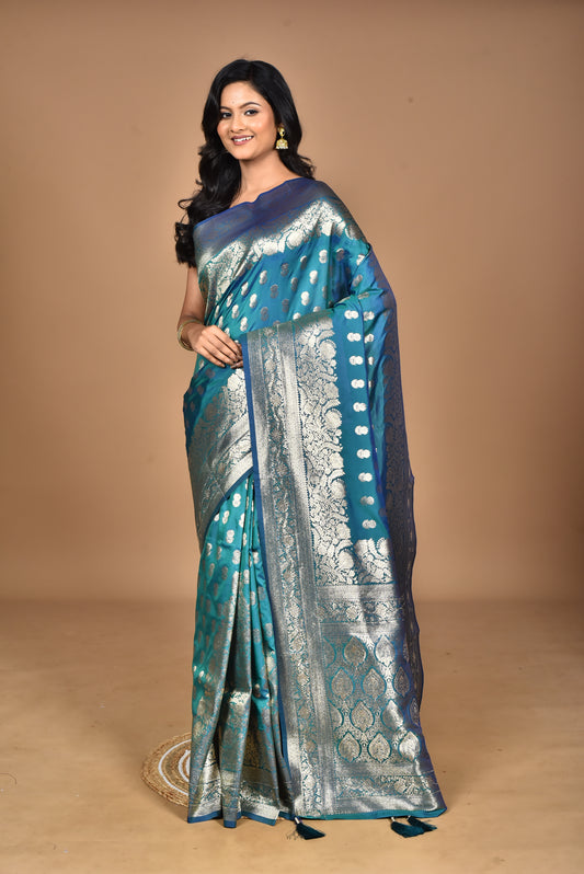 HEAVY KOLHAPURI STONE WORK SAREE