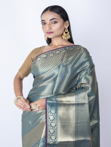 Banarasi Silk All Over Zari Work Saree